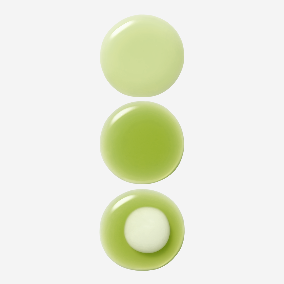 Beplain Matcha Catechin Essence - shake before use milky green texture with ceremonial grade Japanese matcha