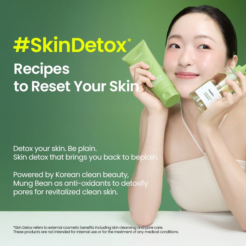 beplain Mung Bean Pore Care Trio