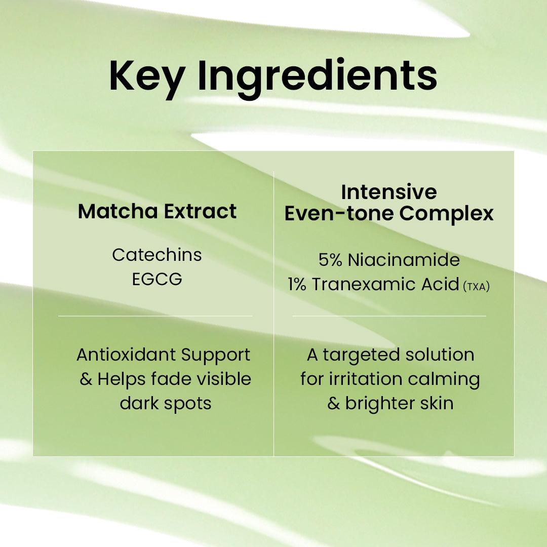 Beplain Matcha Catechin Intensive Care Cream - spot treatment for stubborn discoloration redness and rough skin texture