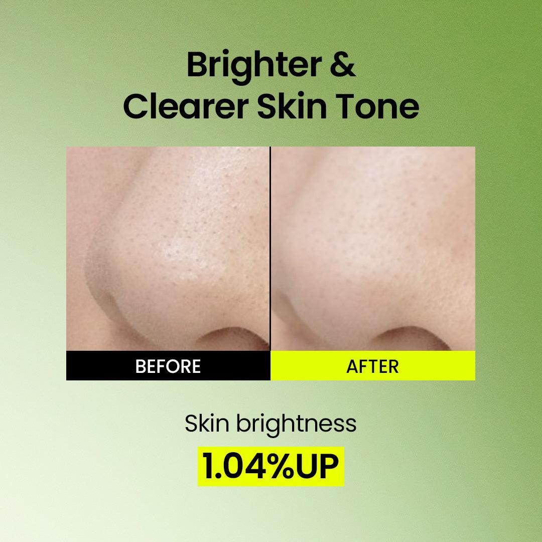 Beplain Mung Bean Pore Clay Mask - mung bean enzyme and powder gently exfoliate dead skin cells