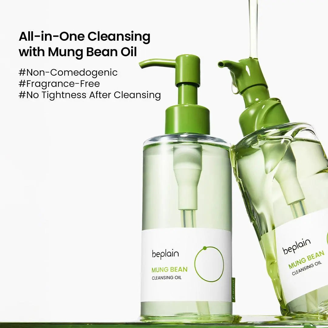 beplain Mung Bean Cleansing Oil(6.76fl.oz/200ml)| Fragrance-Free