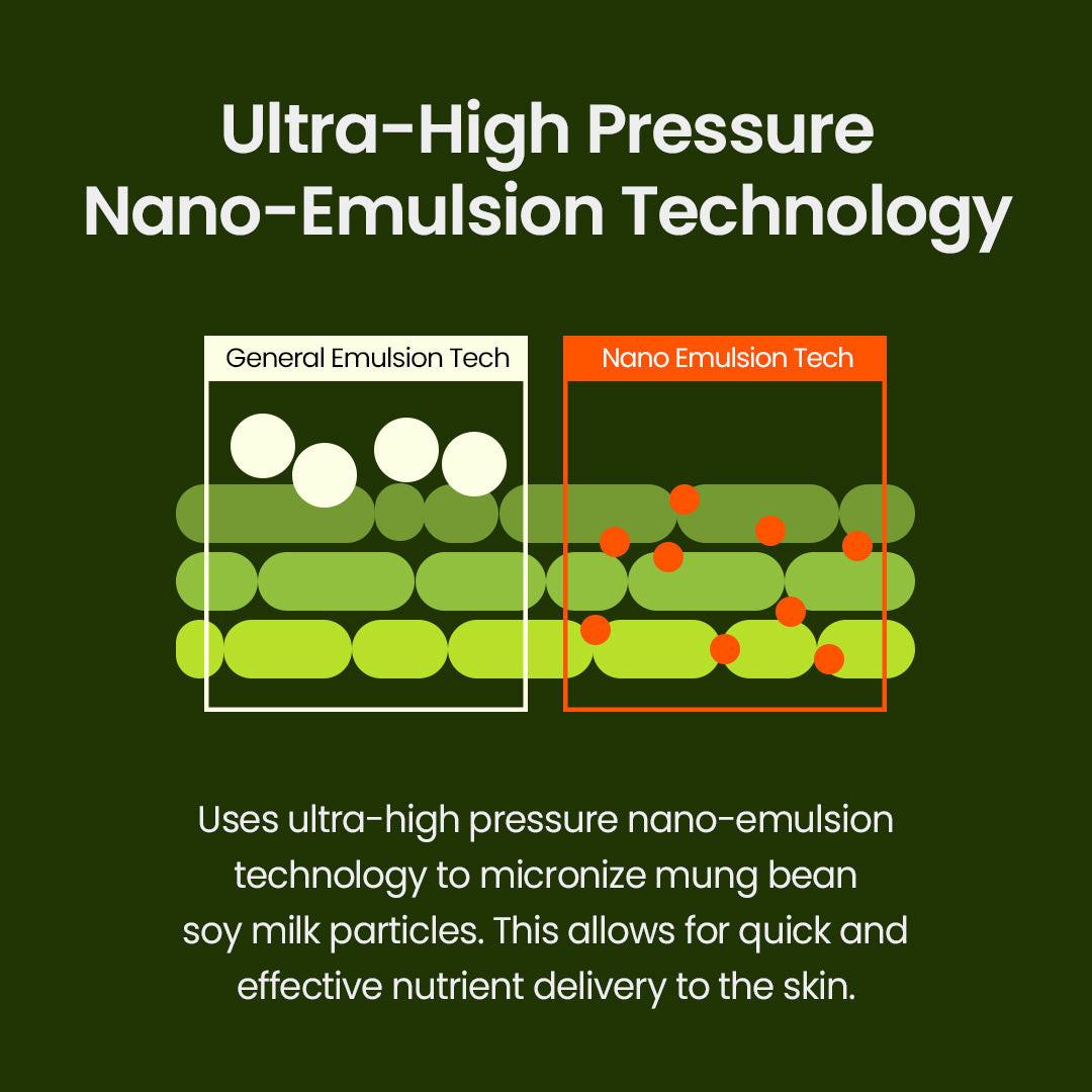 Beplain Mung Bean Milk Peeling Gel - protein-rich formula supports skin barrier and retains moisture after exfoliation