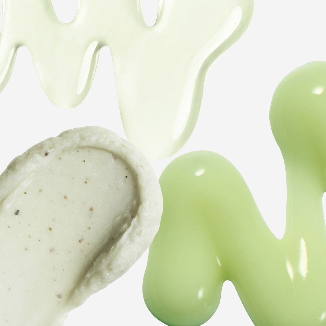 Beplain Mung Bean 3-step texture reset routine for smooth poreless skin - gentle exfoliation for sensitive skin