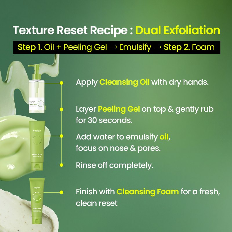 beplain Mung Bean Texture Reset Recipe