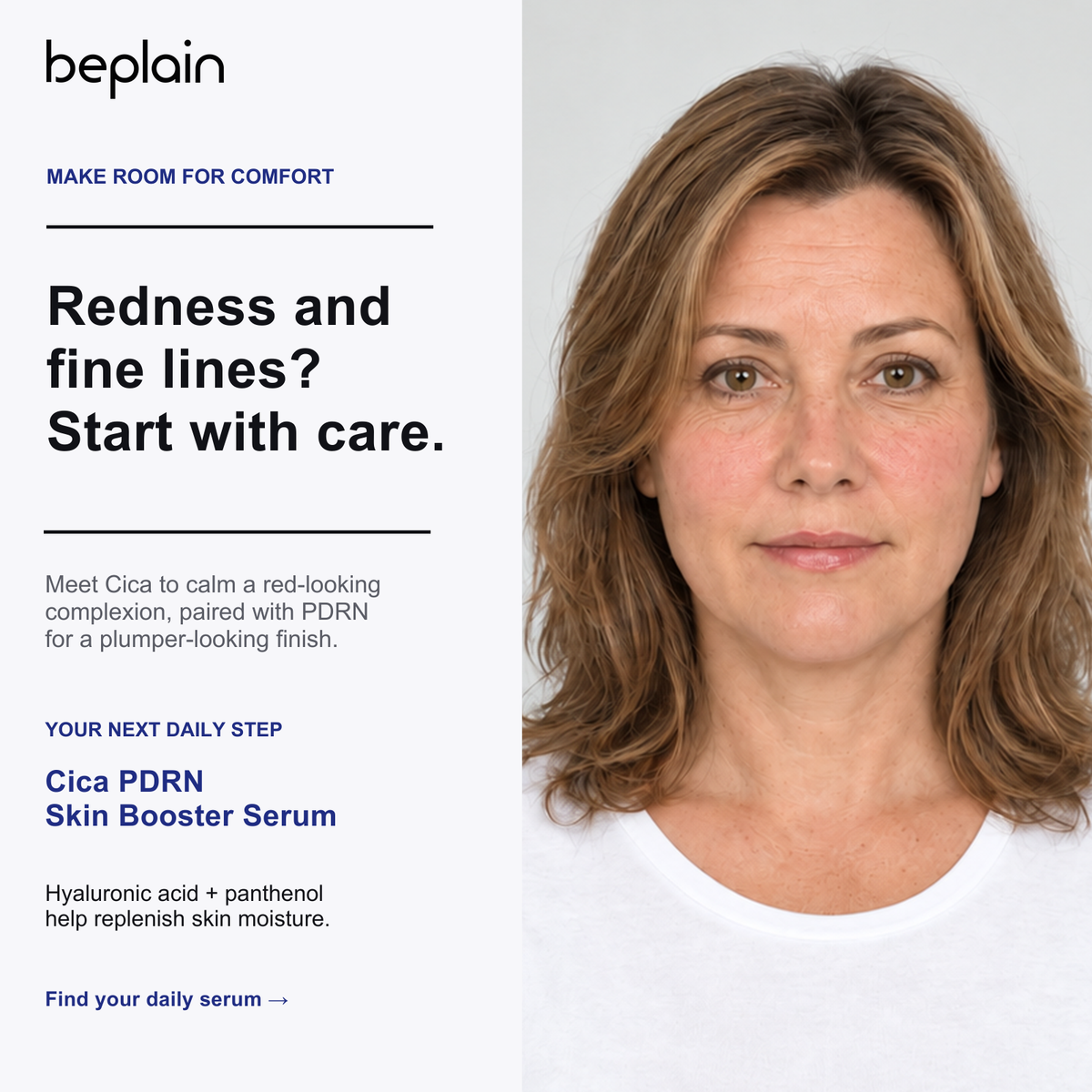 beplain Cica PDRN Skin Booster Serum with Hyaluronic Acid