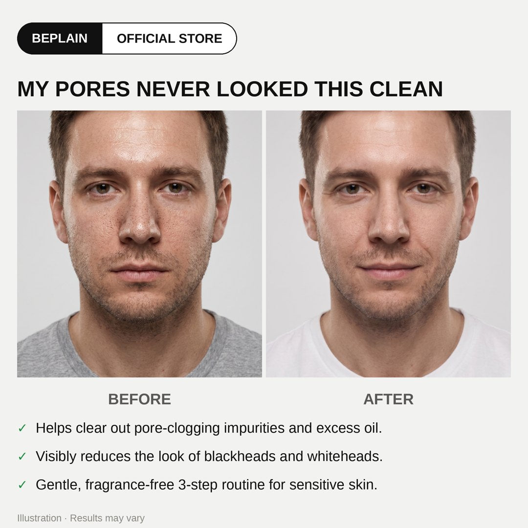 beplain Mung Bean Pore Care Trio