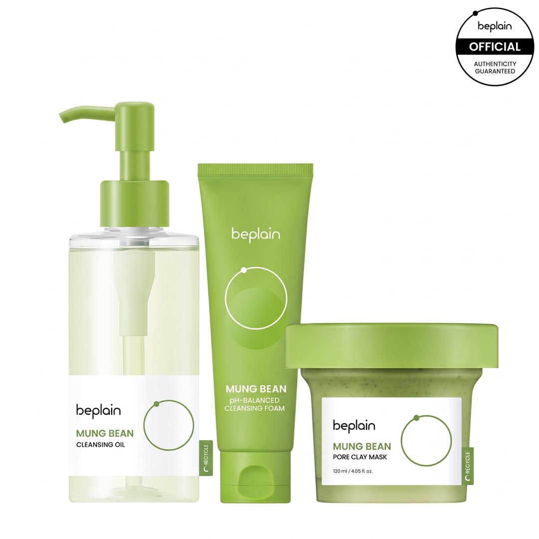 beplain Mung Bean Pore Care Trio